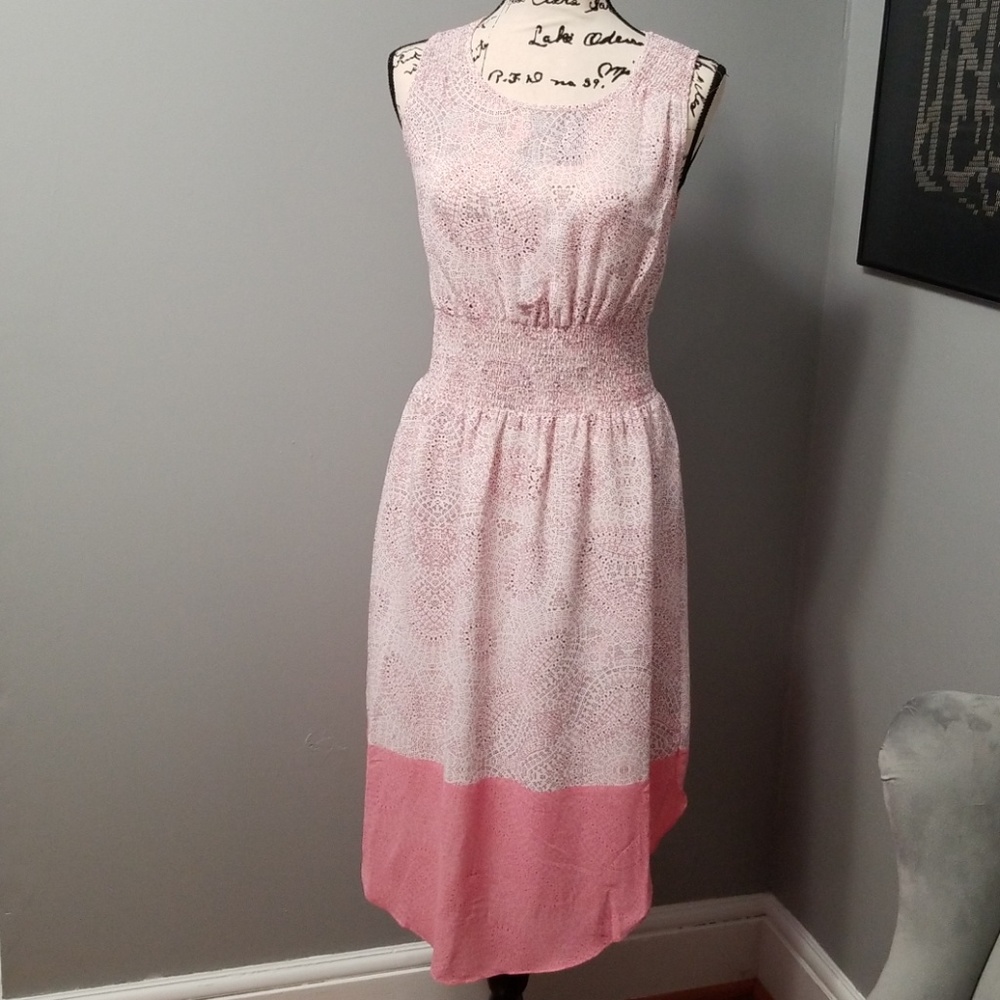 Gap Sleeveless Midi Pink Dress - Picture 3 of 8